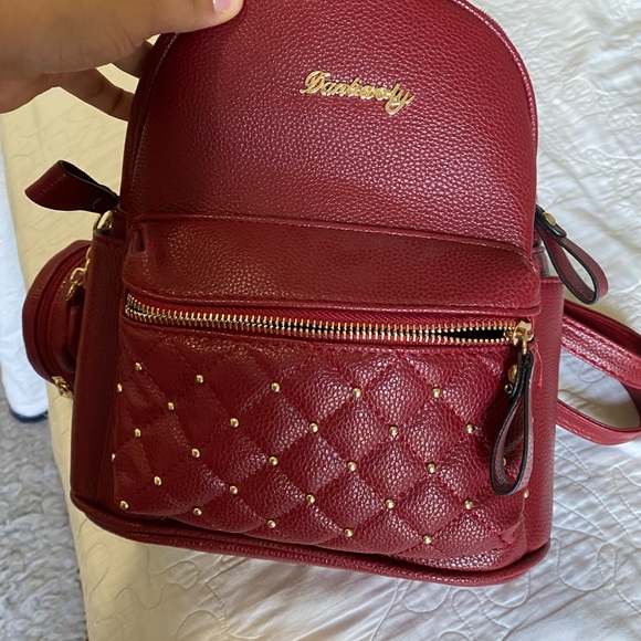 Danbaoly Red Mini Backpack Purse | Poshmark